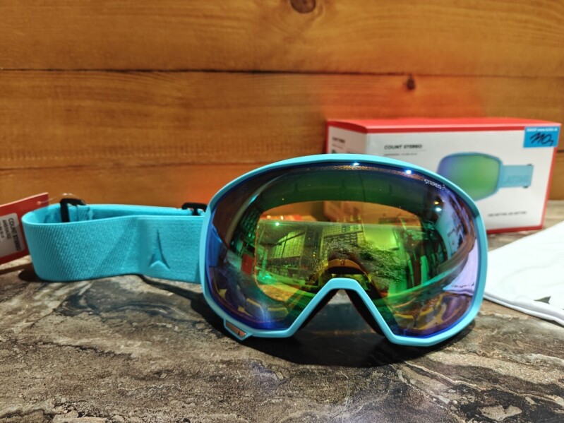 UNI LYŽIARSKE OKULIARE ATOMIC COUNT STEREO SCUBA BLUE M